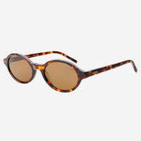 Zoe Acetate Round Sunglasses