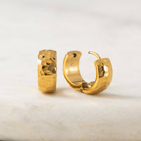 Kirra Hoop Earrings | Waterproof Hoop Earrings | Gold Hoops