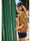 The Suede Blouson Jacket
