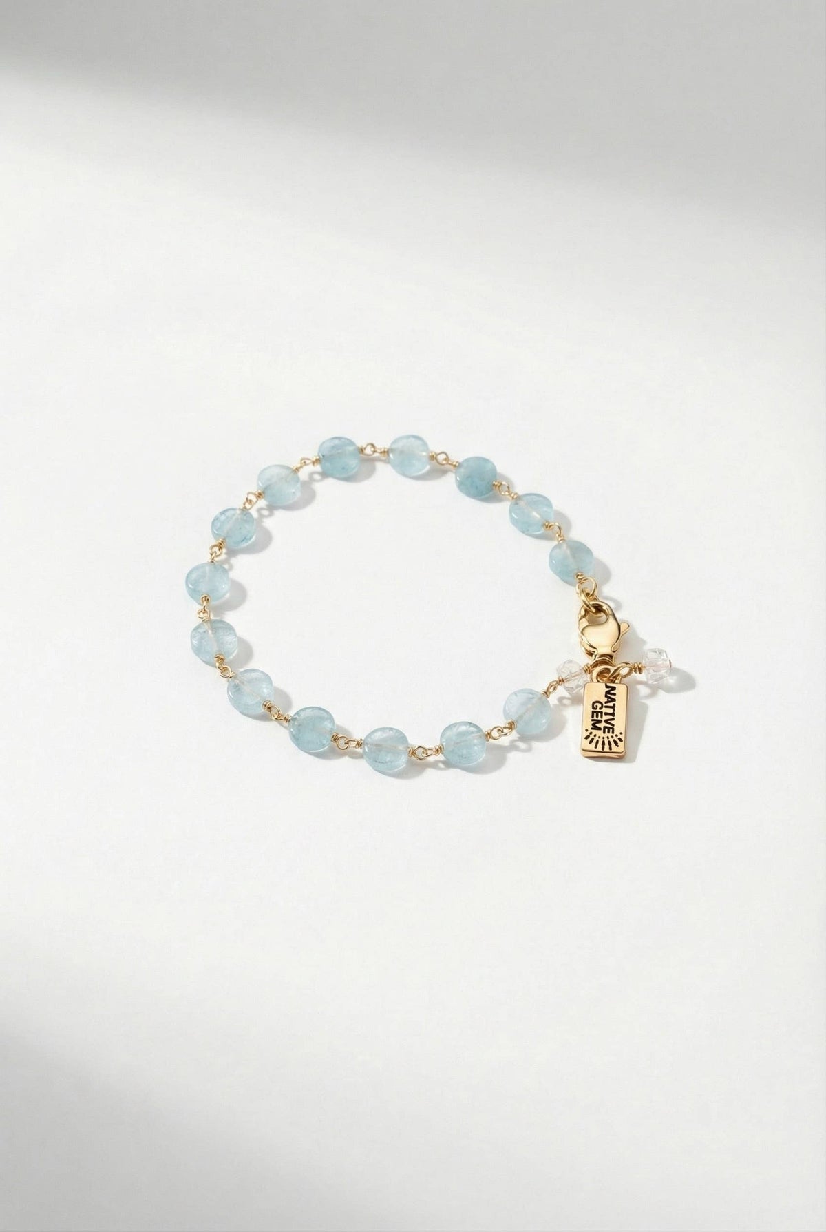 MARCH BIRTHSTONE BRACELET | AQUAMARINE