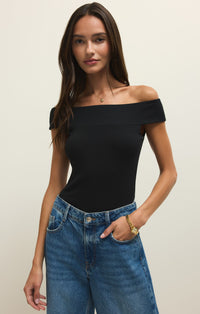 Second Skin Off the Shoulder top