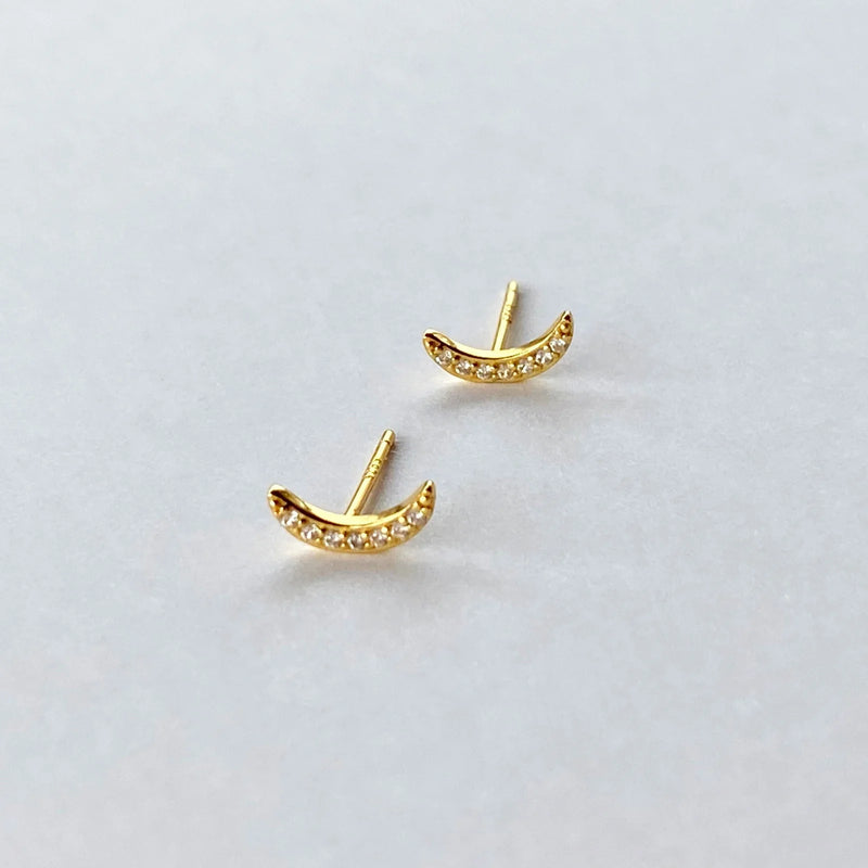 Crescent Stud