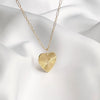 Soulmate Heart Necklace Gold Filled