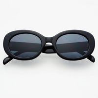 Aria Acetate Womens Oval Sunglasses