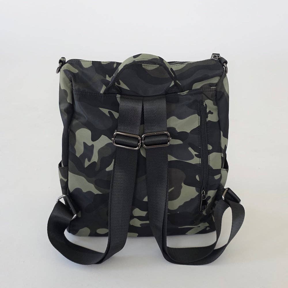 Nori Nylon Purse Backpack