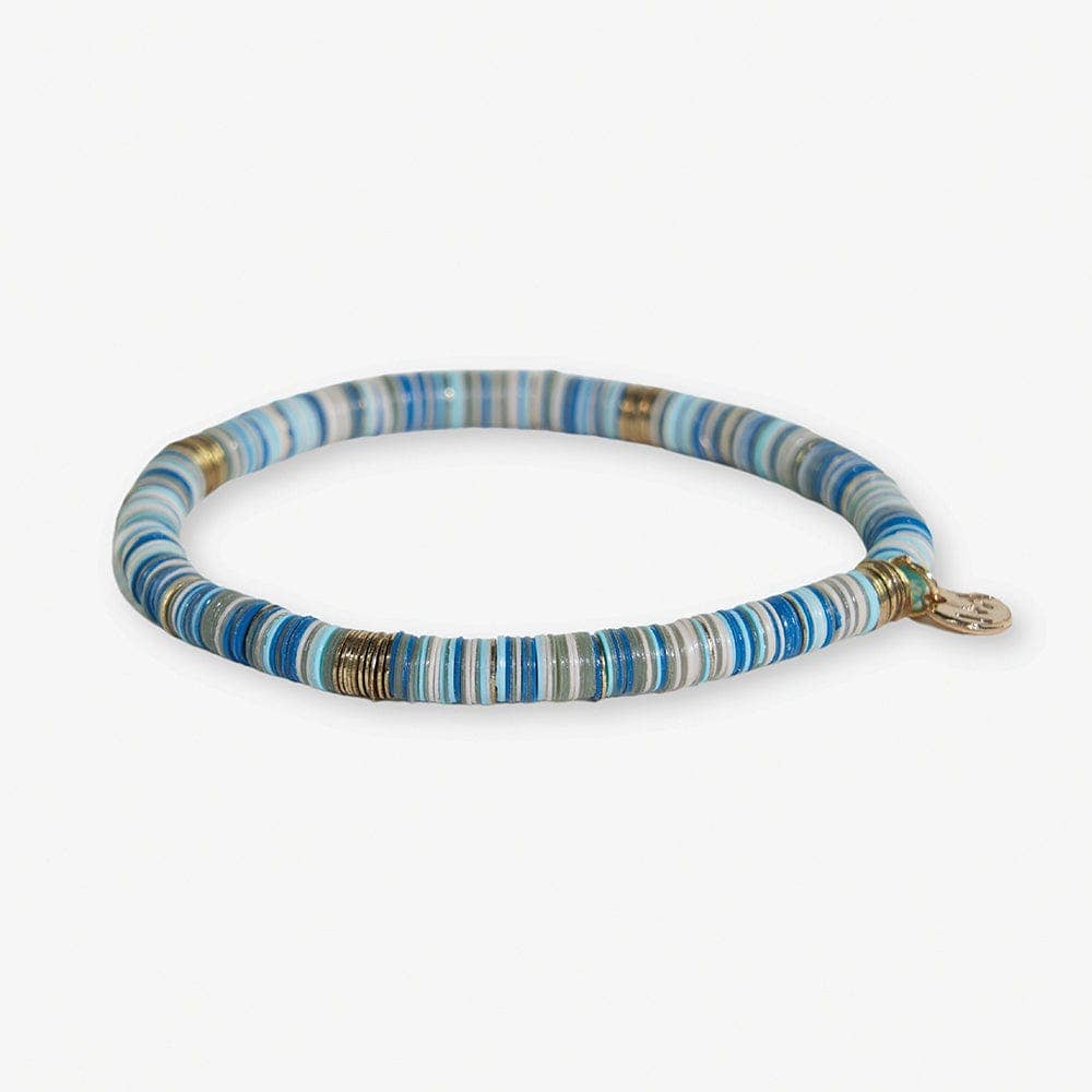Grace Multi Mix Stretch Bracelet Blue