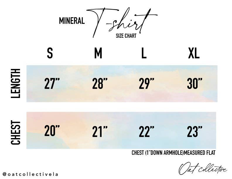 SUPPORT LOCAL Mineral Washed Graphic Top
