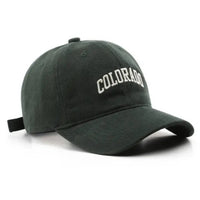 Vintage Letter Embroidered Baseball Cap