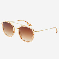 Weston Acetate Round Unisex Sunglasses - Pink