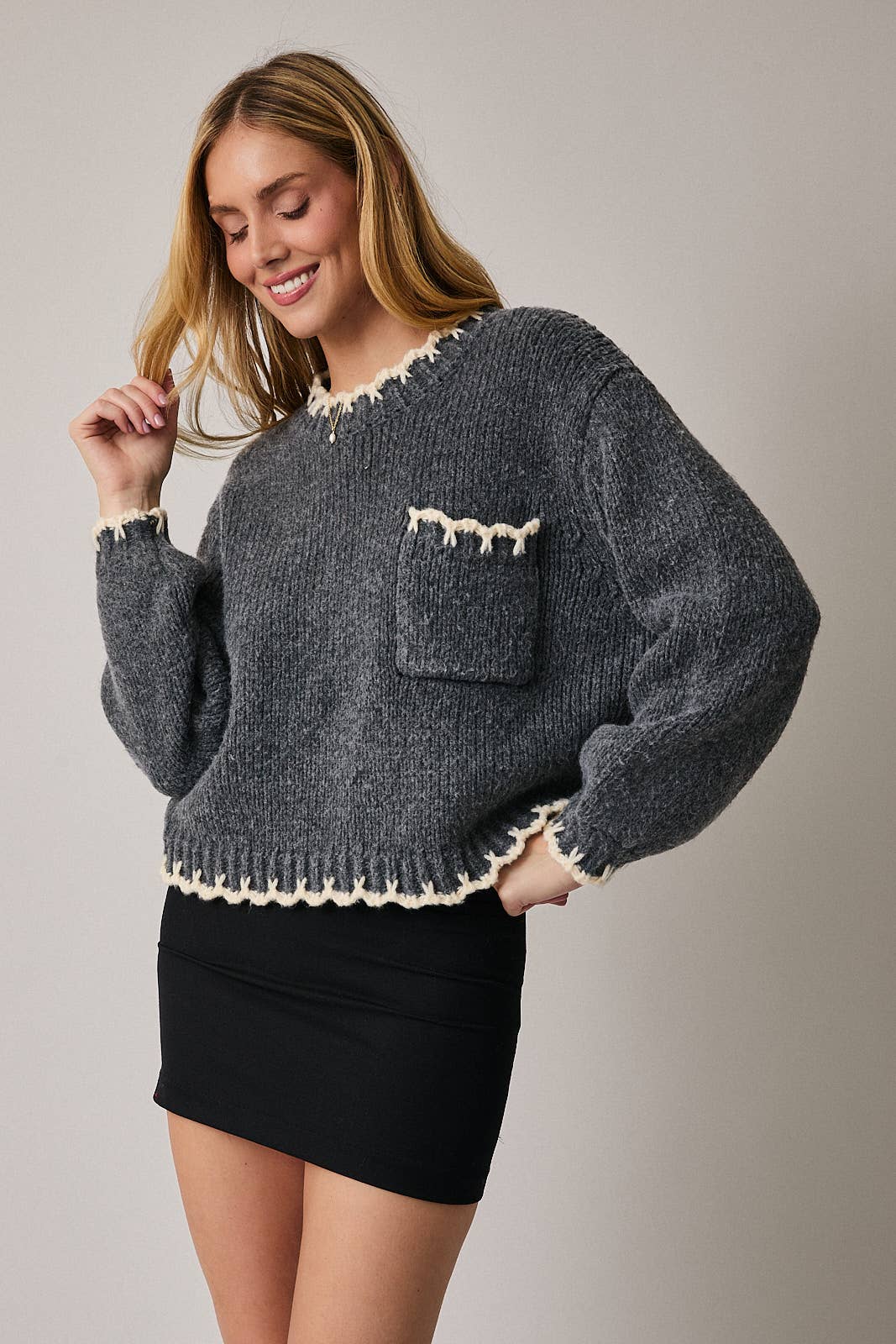 Stitch Detail Sweater