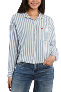 Billy T Boxy Babe Stripe Shirt