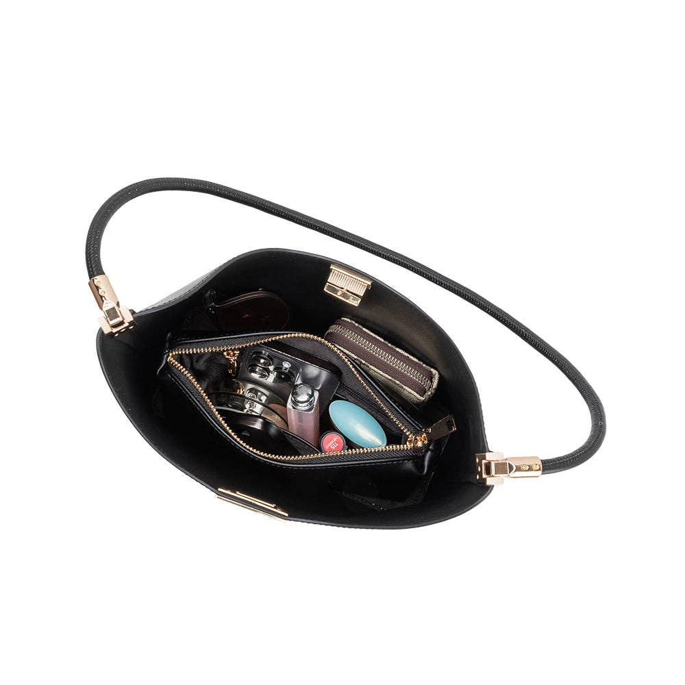 Billie Bone Recycled Vegan Leather Tote Bag