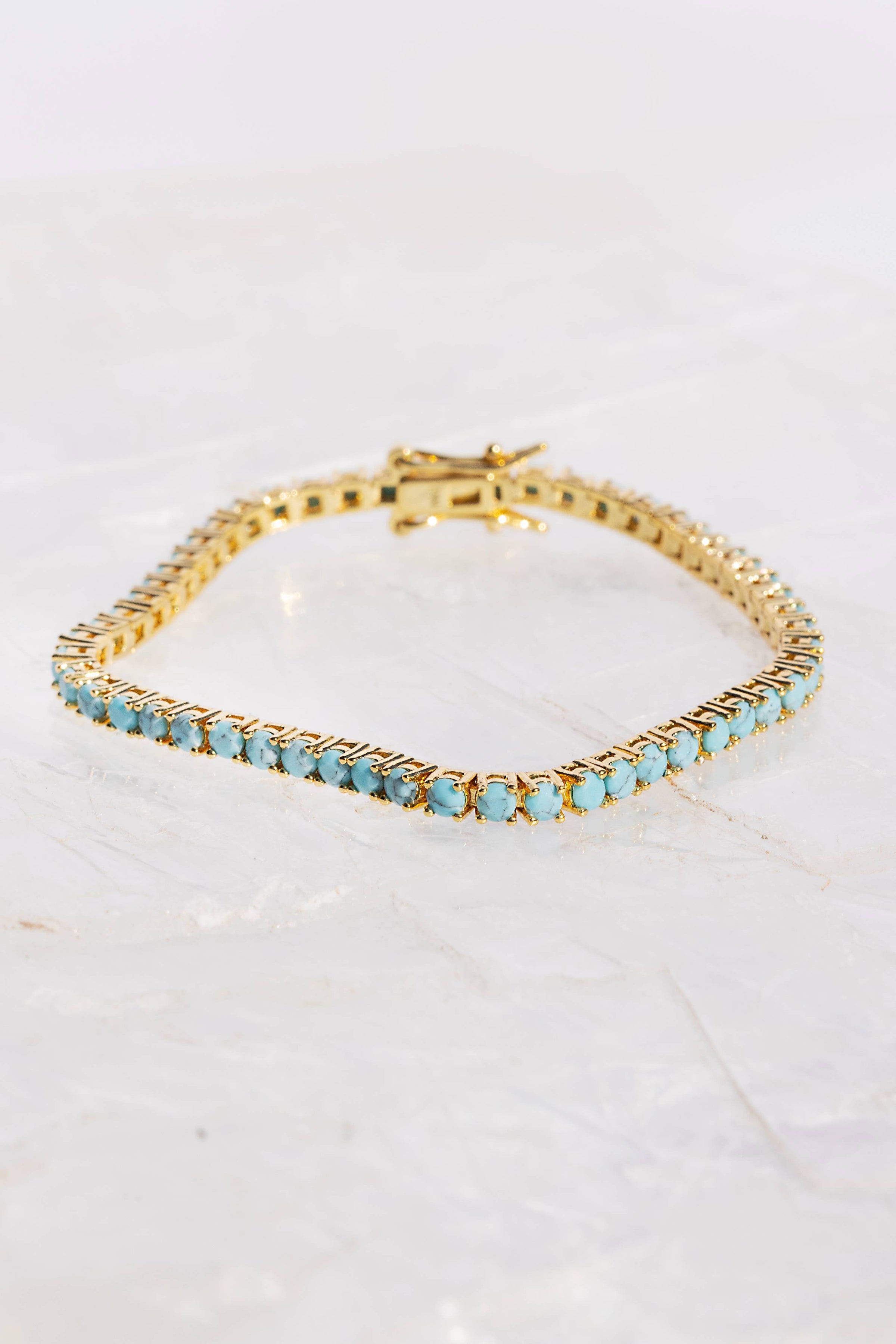 TENNIS BRACELET- TURQUOISE