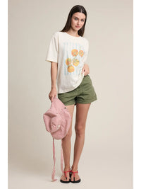 Vintage Tomato Graphic Slub Tee