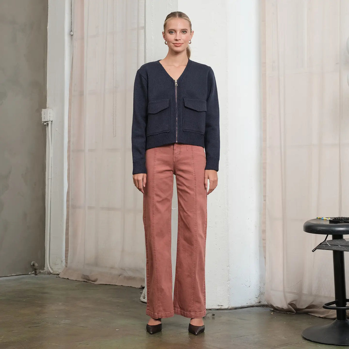 The Vintage Seam Denim Pant