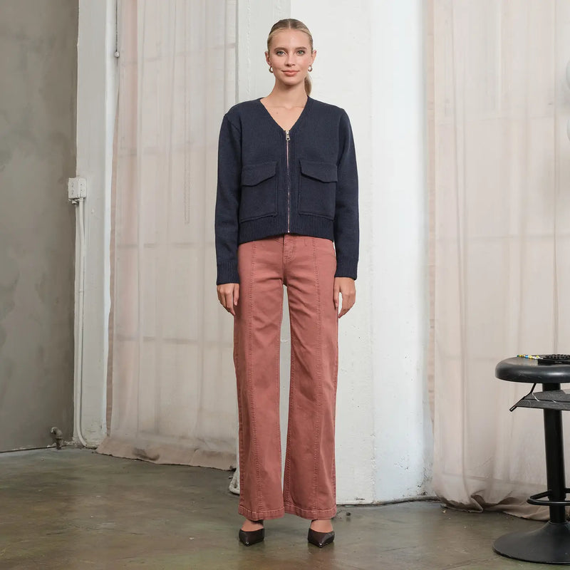 The Vintage Seam Denim Pant