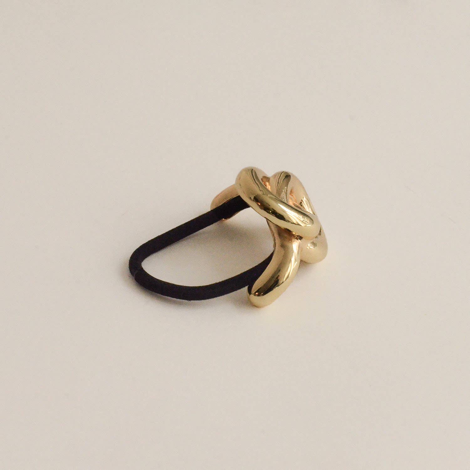 Eternal Loop Ponytail Hair Tie | Gold