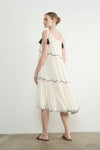 EMBROIDERED TIER DRESS