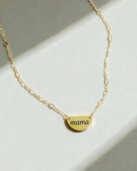 Happy Mama Pendant Gold Filled Necklace