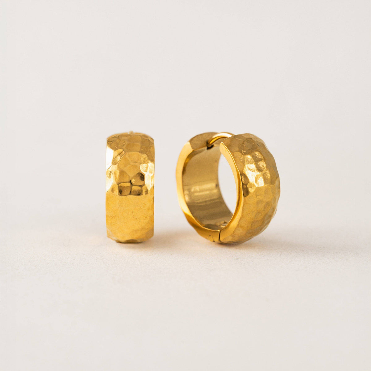 Kirra Hoop Earrings | Waterproof Hoop Earrings | Gold Hoops