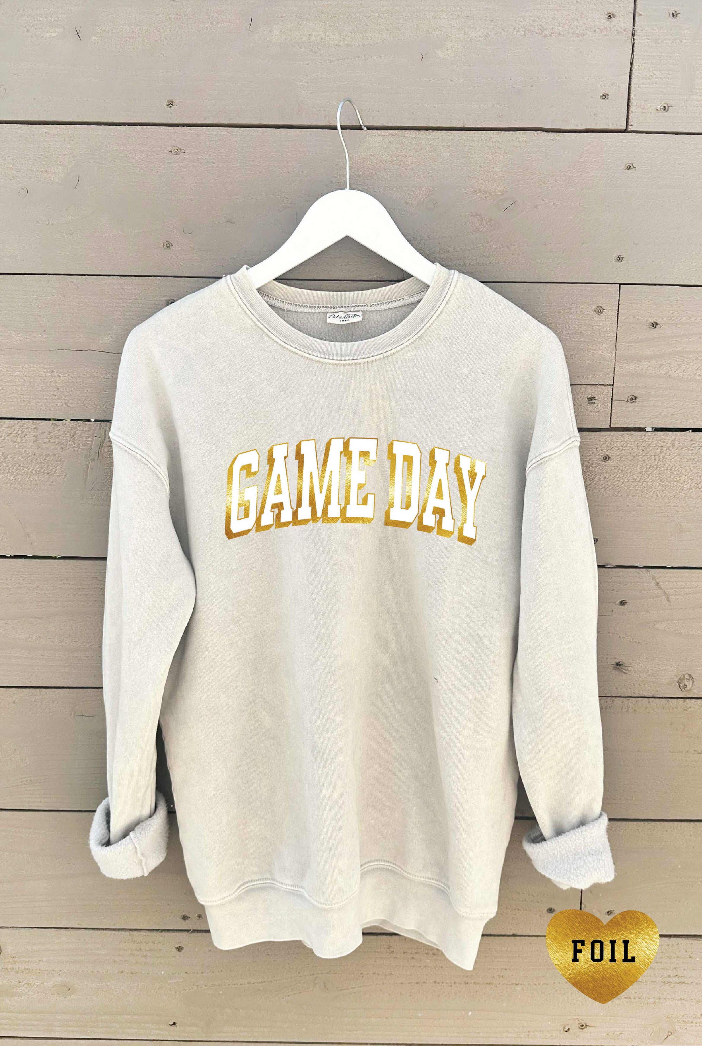 GAME DAY FOIL Mineral Graphic Sweatshirt
