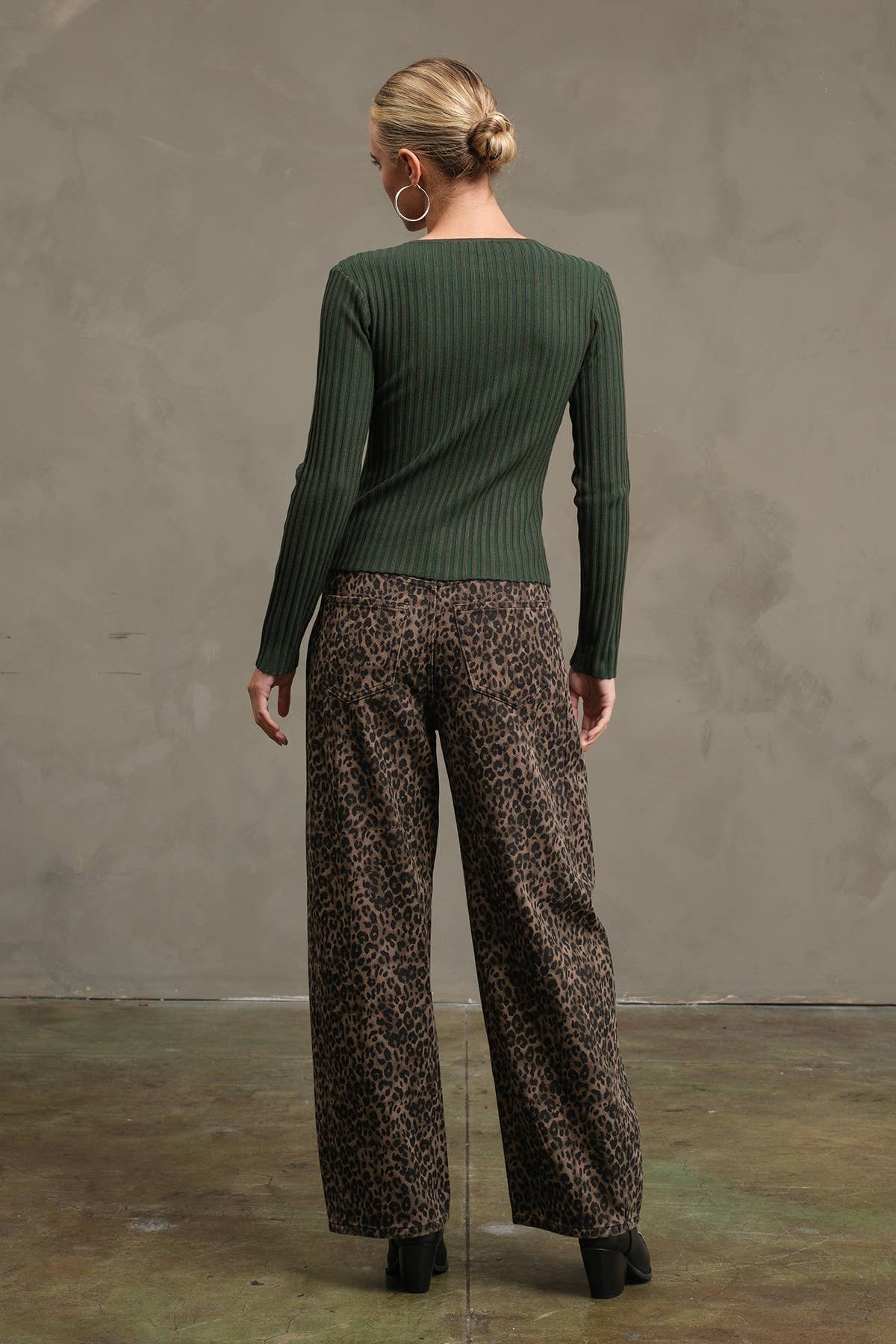 Slim Fit Knit Button Top - RTK1029