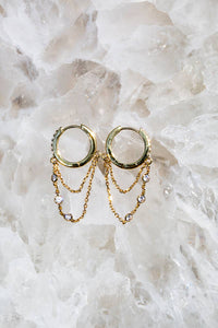 TRESOR HUGGIES- 14K GOLD VERMEIL