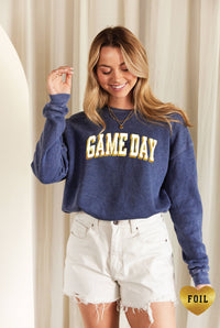 GAME DAY FOIL Mineral Graphic Sweatshirt