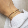 Smoky Quartz Healing Gemstone Stacking Bracelet