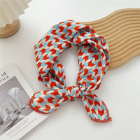 Cotton Linen Square Scarf