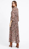 Zoa Chiffon Maxi Dress with Slip