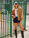 The Suede Blouson Jacket