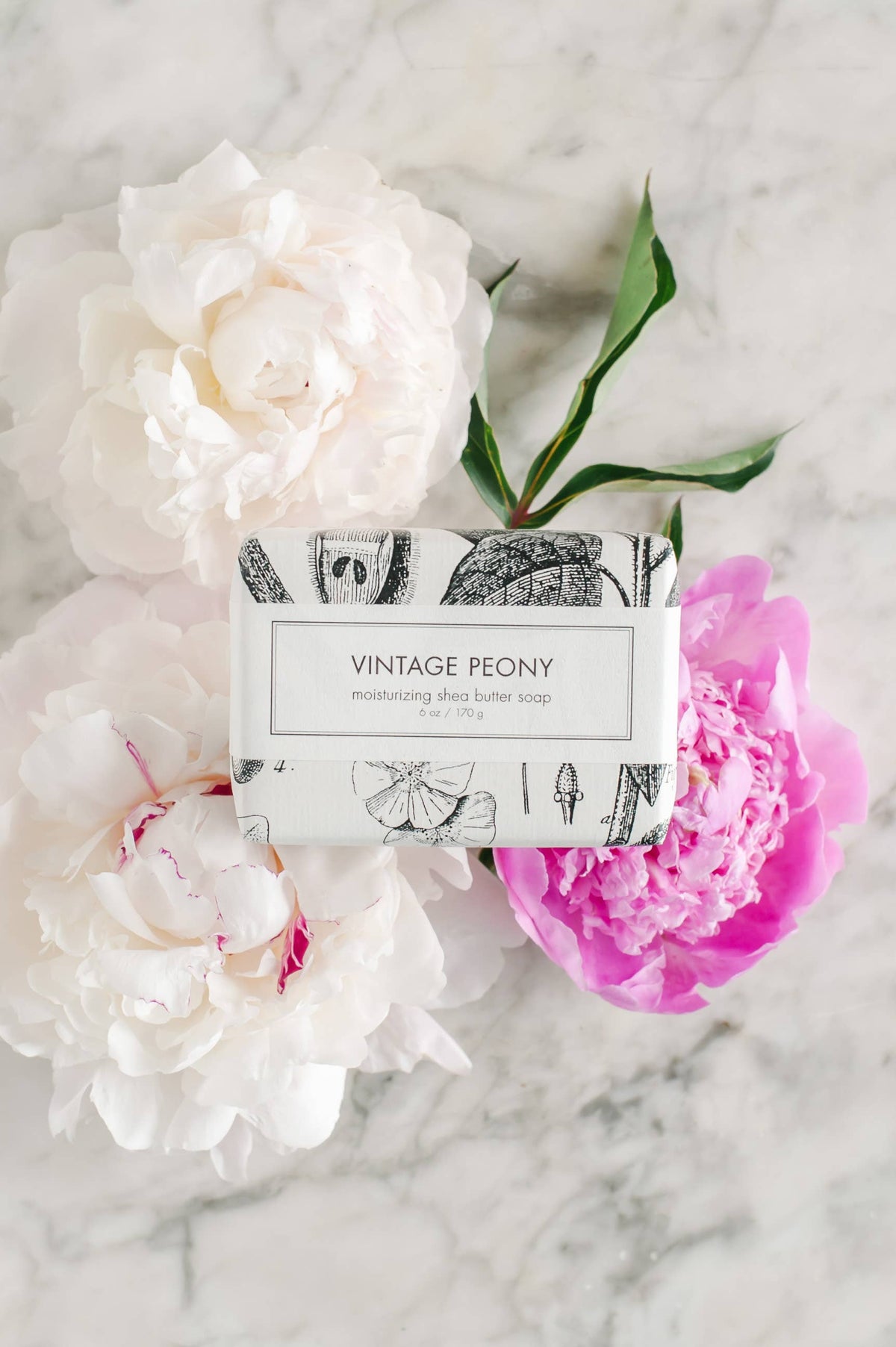 Vintage Peony Shea Butter Soap