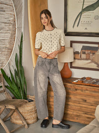 Wool Mix Polka Dot Cardigan