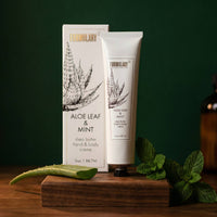 Aloe Leaf & Mint  - Shea Butter Hand and Body Creme Tube