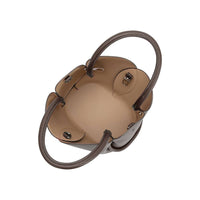 Tulip Choco Recycled Vegan Leather Top Handle