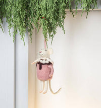 Mouse in Hot Chocolate Mug Ornament