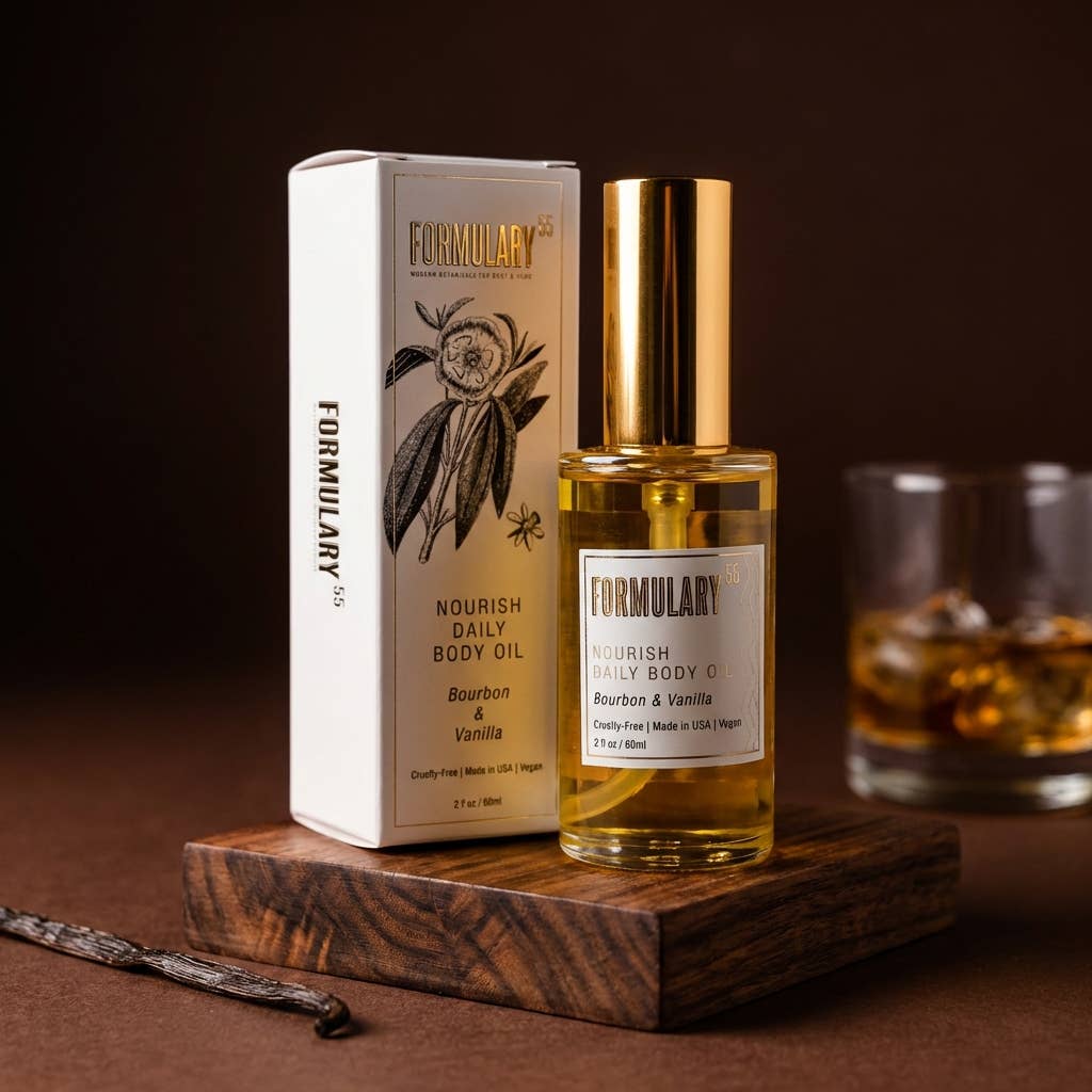 Bourbon & Vanilla - Nourish Daily Body Oil (2oz)