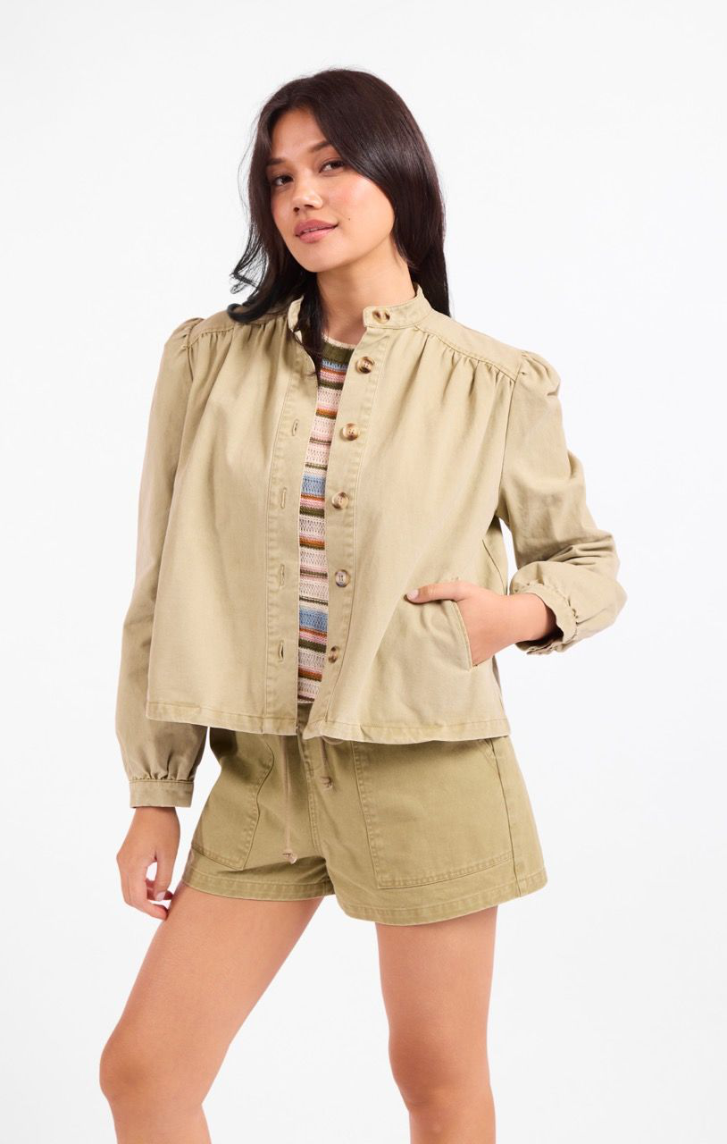 Sadie & Sage Wildhearted Buttoned Jacket
