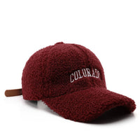 Colorado Winter Retro Embroidered Baseball Cap