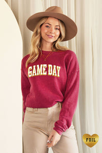 GAME DAY FOIL Mineral Graphic Sweatshirt