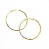 City Thin Hoops Gold Filled