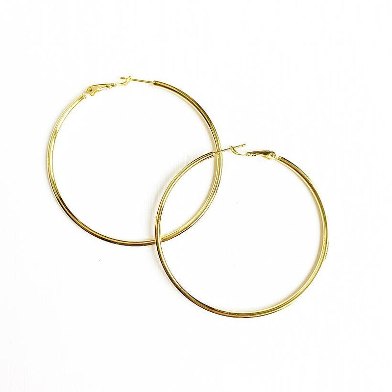 City Thin Hoops Gold Filled