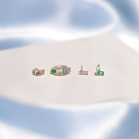 Flora and Fauna Earring Set