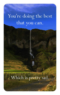 Disappointing Affirmations Deck