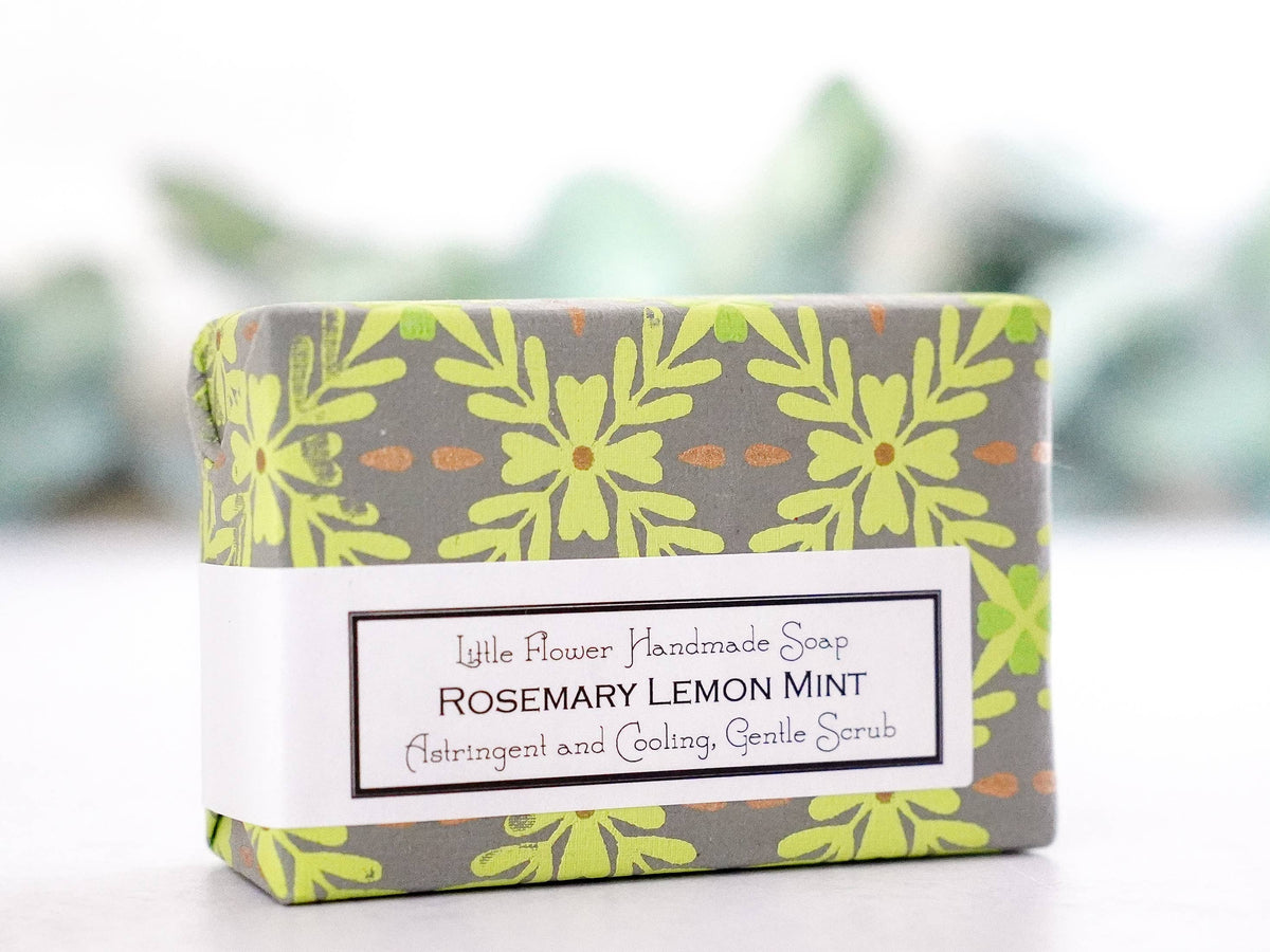 Rosemary Lemon Mint Handmade Soap