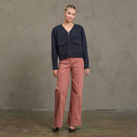 Vintage Seam Wide Denim - RB1056
