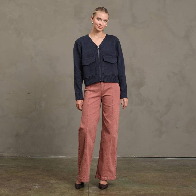 Vintage Seam Wide Denim - RB1056
