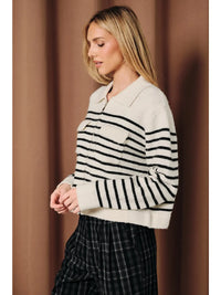 Striped Cardigan