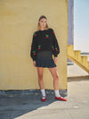 3D CHERRY CHUNKY KNIT SWEATER